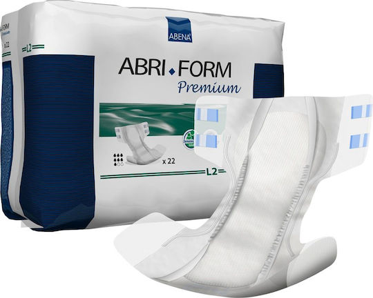 Abena Abri Form Super Incontinence Diapers 2 Large 22pcs