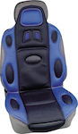 Lampa Leatherette Single Seat Cover 1pcs Rally Sport Blue