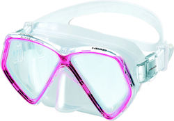 Mares Μάσκα Θαλάσσης Silicone Kids Pirate Junior Clear/Pink in Pink color 1102294