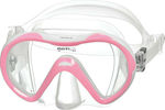 Mares Μάσκα Θαλάσσης Silikon Vento Junior Clear/Pink in Rosa Farbe