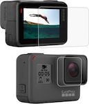 Puluz Tempered Glass for LCD + Film Lens για Action Cameras GoPro Hero5 / Hero6 / Hero7
