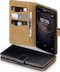 Terrapin Wallet Synthetic Leather Black (Xperia L2)