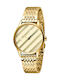 Esprit Easy Watch with Gold Metal Bracelet