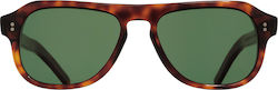 Cutler And Gross 0822/S2 Dark Turtle Γυαλιά Ηλίου Καφέ με Κοκκάλινο Σκελετό