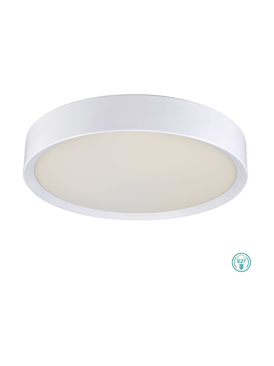 Viokef Modern Mount Metal Ceiling Light E27 45cm White