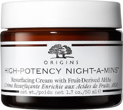 Origins High Potency Night-a-Mins Feuchtigkeitsspendend & Anti-Aging Creme Gesicht Nacht mit Vitamin C 50ml