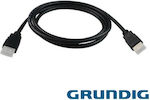 Grundig HDMI 1.4 Cable HDMI male - HDMI male 1.5m Μαύρο