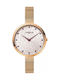 Vogue Papillons Watch with Pink Gold / Pink Gold Metal Bracelet