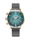 Welder Damen Uhr mit Schwarz Metallarmband