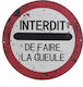 Inart Metallic Wall Sign 30x30cm