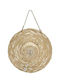 Inart Wicker Wall Hanging Decor 48x10x48cm