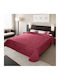 Belpla 802 Pătură Simplă Catifea Fuchsia Single 160x220 cm Fuchsia