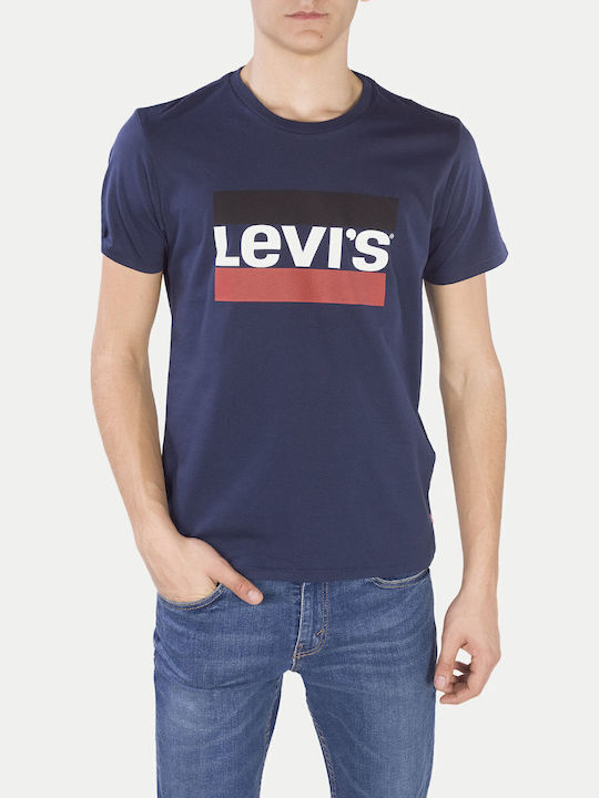 Levi's Sportswear T-shirt Navy Μπλε