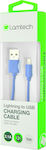 Lamtech LAM4451 USB-A zu Lightning Kabel Blau 1m (LAM445141)