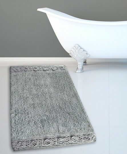 San Lorentzo Бански килим Памук Правоъгълена 925 Double Lace 925 Double Сив 50x80бр