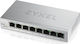 Zyxel GS1200-8 Managed L2 Switch with 8 Gigabit (1Gbps) Ethernet Ports