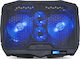 Spirit of Gamer Air Blade 600 Cooling Pad για Laptop έως 17.3" με 4 Ανεμιστήρες και Φωτισμό Μπλε