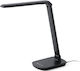 Faro Barcelona Anouk LED Schreibtischlampe faltbar in Schwarz Farbe