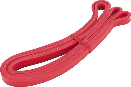 inSPORTline Resistance Band Hangy 13mm X-Light Λάστιχο Γυμναστικής Loop Πολύ Μαλακό Κόκκινο 1.02m