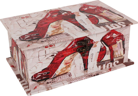 Keskor Dekorative Box Künstliches Leder Shoes