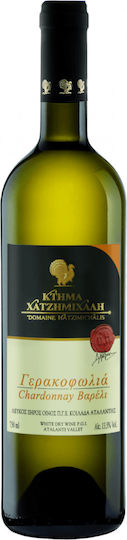 Κτήμα Χατζημιχάλη Κρασί Γερακοφωλιά Chardonnay Λευκό Ξηρό 750ml