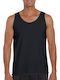 Gildan Softstyle 64200 Men's Sleeveless Promotional Blouse Black