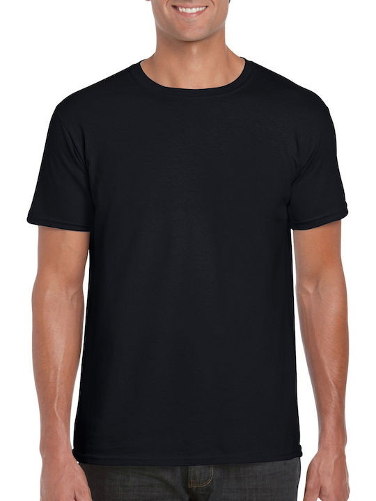 Gildan Softstyle 64000 Men's Short Sleeve Promotional T-Shirt Black