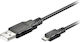 Goobay Редовна USB 2.0 до микро USB кабел Черен 1м (93918) 1бр