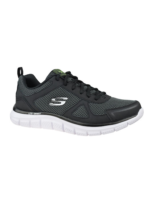 Skechers Ανδρικά Αθλητικά Παπούτσια Running Μαύρα