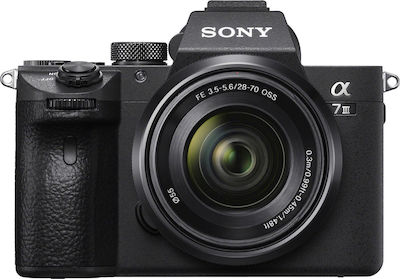 Sony Mirrorless Camera α7 Mark III Full Frame Kit (FE 28-70mm F3.5-5.6 OSS) Black