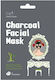 Cettua Facial 1τμχ. Face Black Cleansing Mask