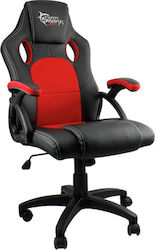 White Shark Kings Throne Gaming Chair Leatherette Red