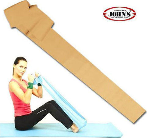 Johns Rep Band Level 1 Peach 1.5m Bandă de rezistență pentru exerciții Portocaliu 1.5m