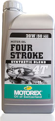 Motorex 4-Stroke 4T Semi-synthetic Motorcycle Oil for Four-Stroke Engines 20W-50 1lt