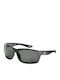 Flying Fisherman Rafter Men's Sunglasses with Black Plastic Frame and Gray Polarized Lens