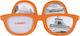 Inart Multi Wooden Picture Frame with Orange Frame