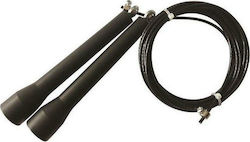 Αθλοπαιδιά Adjustable Jump Rope with Ball Bearings Black Crossfit 3m