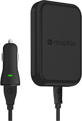 Mophie Charge Force Vent Mount Suport Telefon cu Încărcare Wireless Neagră Mophie Charge Force Vent Mount Suport Telefon cu Încărcare Wireless Neagră