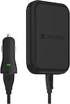 Mophie Mobile Phone Holder Car Charge Force Vent Mount with Magnet and Wireless Charging Black