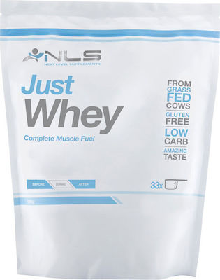 NLS Just Whey Fără gluten cu Aromă de Ciocolată cu alune 1kg