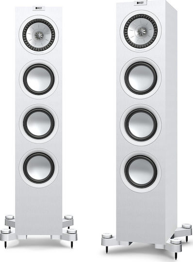 Kef Q550 Pair of Hi-Fi Speakers Floor 130W 2.5 No of Drivers W18xD27.8xH87.3cm. White