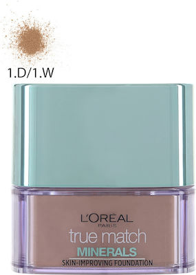 L'Oreal Paris True Match Minerals Loose Powder 1.D/1.W Golden Ivory 10gr