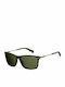 Polaroid Men's Sunglasses with Brown Tartaruga Frame and Green Polarized Lens PLD2063/S N9P/UC