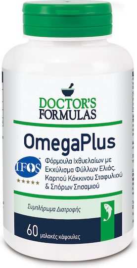 Doctor's Formulas OmegaPlus Ιχθυέλαιο 60 μαλακές κάψουλες