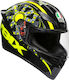 AGV K1 Top Flavum 46 Motorradhelm Volles Gesicht DOT / ECE 22.05 1500gr