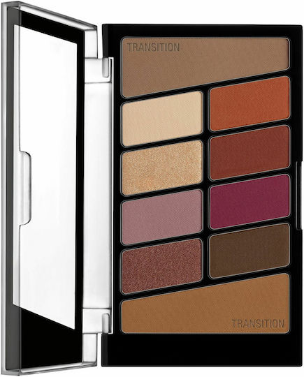 Wet n Wild Color Icon 10 Pan Palette Eye Shadows in Pressed Powder Form 8.5gr