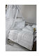 Down Town Home S686 Set Kinderbettbezug Einzel mit Kissenbezug Baumwolle Gray 175x245cm