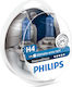 Philips Lampen Auto & Motorrad DiamondVision H4 Halogen 5000K Kaltes Weiß 12V 60W 2Stück