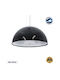GloboStar Serenia Ceiling Light Black Bell with E27 Socket 40x20x20cm