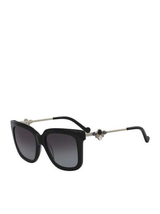 Liu Jo Women's Sunglasses with Black Frame and Black Gradient Lens